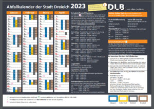 Abfallkalender Dreieich 2023