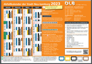 Abfallkalender Neu-Isenburg 2023