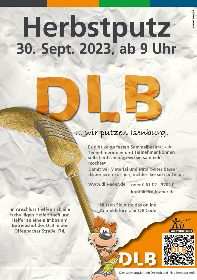 Plakat Herbstputz am 30.September ab 9 Uhr