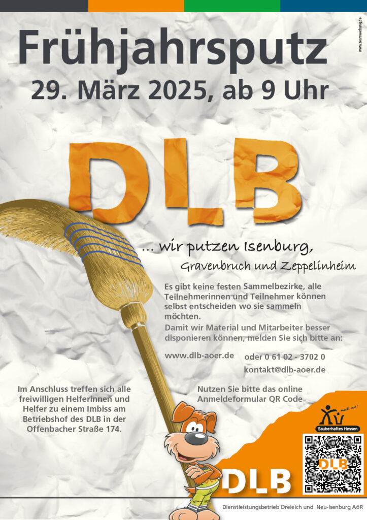 Frühjahrsputz am 29. März 2025