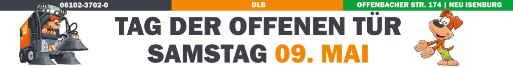 Ankündigung Tag der offenen Tür DLB am 09. Mai 2026